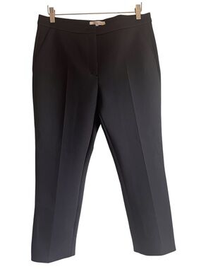 Dorothee Schumacher slim leg flat front stretch trousers XL excellent condition